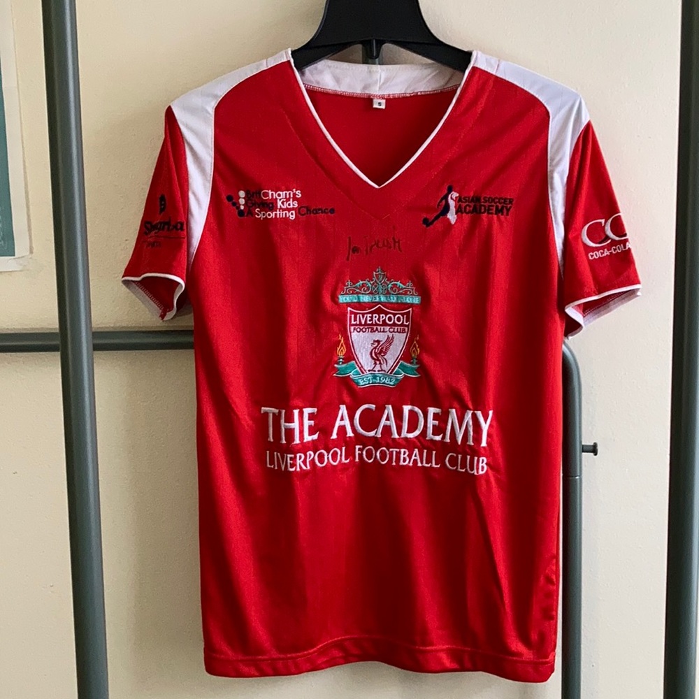 Liverpool jersey shirt - signed by Ian Rush